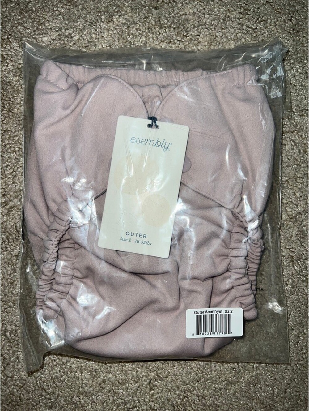 NWT Esembly Outer Amethyst size 2